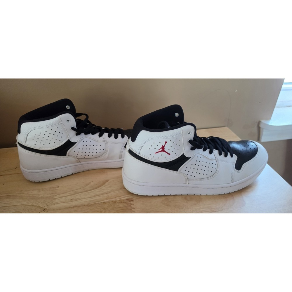 Men's Nike Air Jordan Access White Black Shoes size 12 - AR3762 101